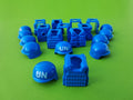 10X Blue Helmet Vest gear set UN peace keeping force mini figure