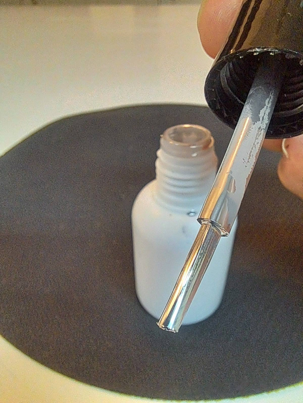 DIY polish Chrome Brush Metal Coating Plating miniature painting scale model